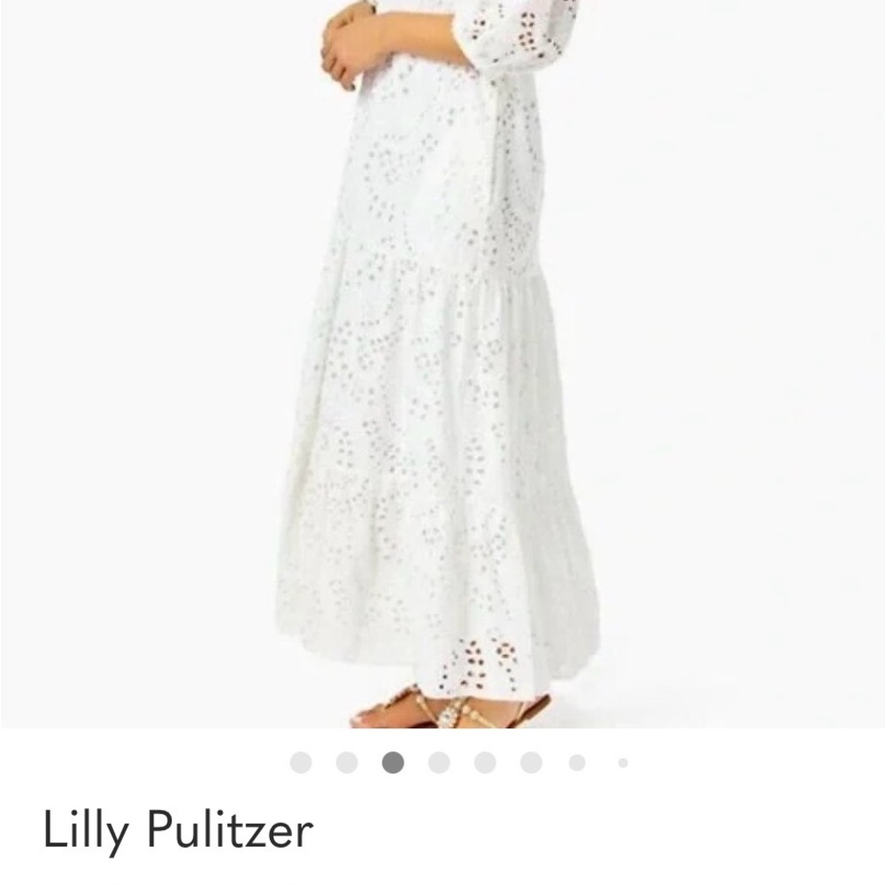 Lilly Pulitzer White Eyelet Dress - Picture 2 of 6